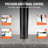 VEVOR Core Drill Bit, 2.5" Wet/Dry Diamond Core Drill Bits for Brick and Block