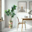 Faux arbre artificiel en ficus Lyrata-97704121