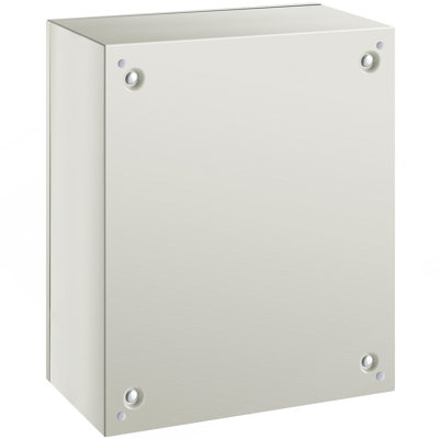 NEMA Steel Enclosure, 20 X 16 X 8'' NEMA 4X Steel Electrical Box, IP66 Waterproof & Dustproof, Outdoor/Indoor Electrical Junction Box, With Mounting Plate