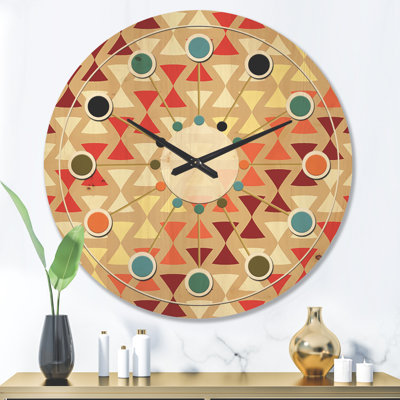 Horloge murale Triangular Design