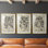 Feuillage antique embelli I - impression encadrée sur mesure de qualité supérieure - 3 pièces
