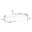 Table basse de style moderne et minimaliste