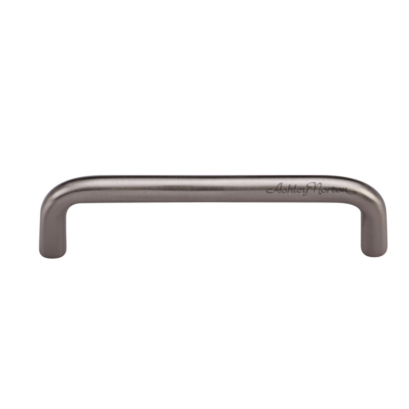 Poignée arche en fil métallique, Nickel satiné, 3.5"