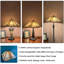 Tiffany Stained Glass Wide Mission Cream Style Lamp Shade-102479360