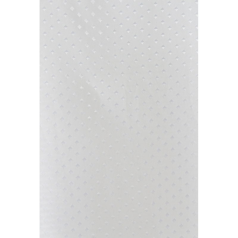 Rideau de douche en tissu simple Midhurst, Blanc