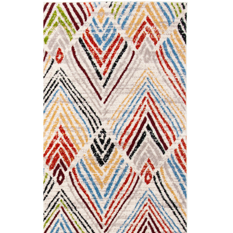 Adgie Performance Southwestern Rug, Rectangle 3' x 5'