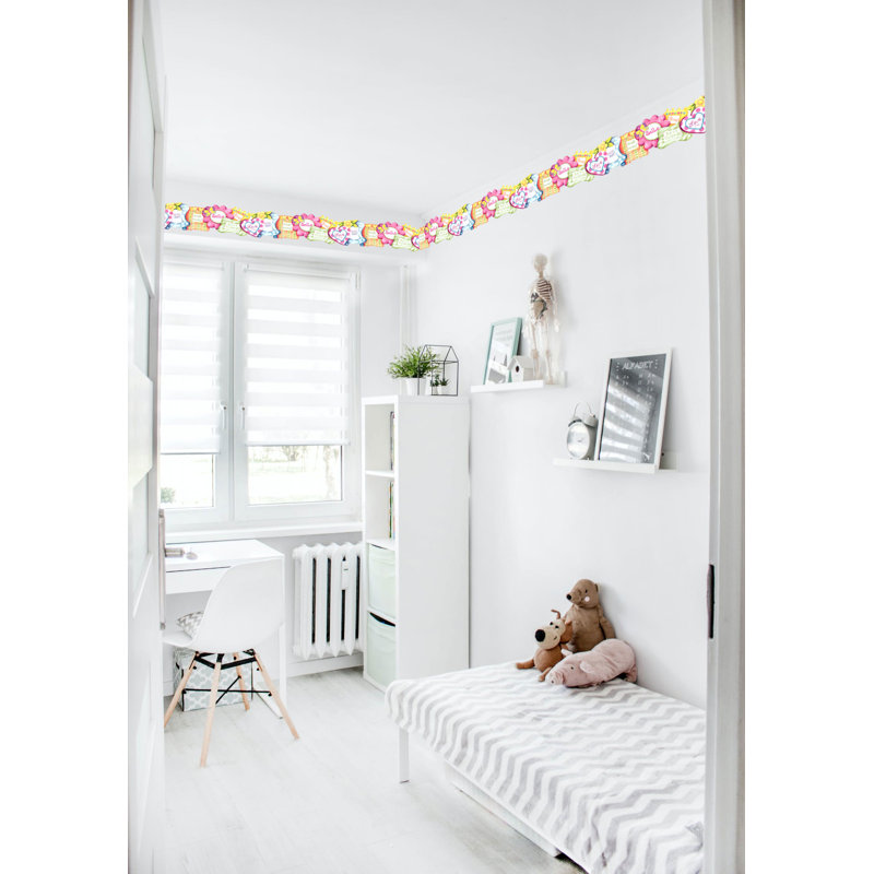 Bordure de papier peint L 15 pi x l 9 po Katheryne