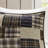 3 Piece Reversible Printed Quilt Set Black/Brown