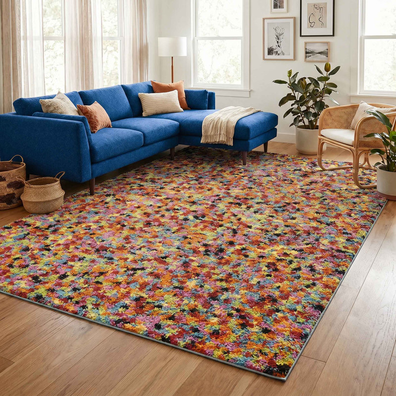 Abstract Area Rug, 160 x 230 cm (Rectangular)