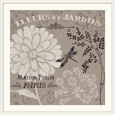« ii », reproduction d’impression sur brissonnet, French Linen Garden