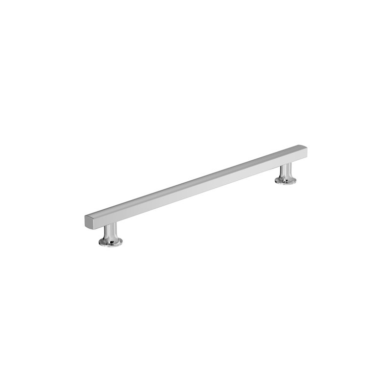 Everett Bar Pull, Polished Chrome, 10 1/16"