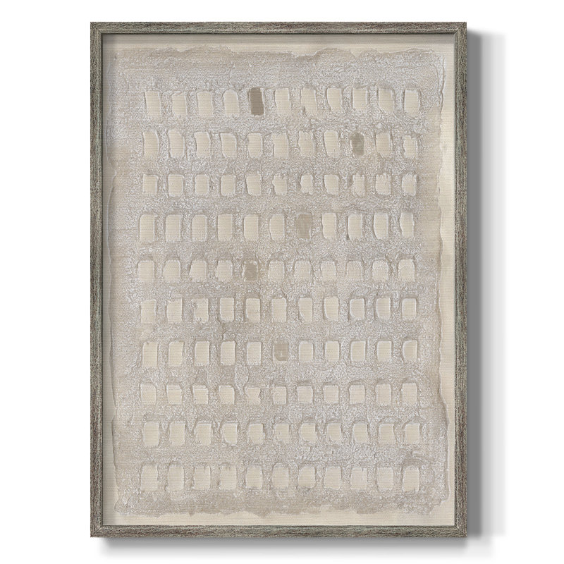 Pearl Punch Card I, reproduction encadrée - bois massif, H 21 po x l 17 po