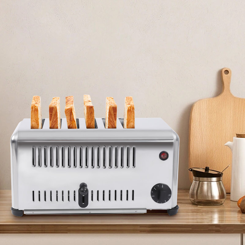 6-Slice Commercial Toaster 