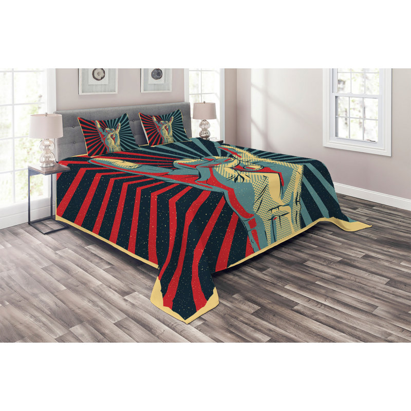 Music Polyester Coverlet