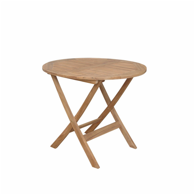 Chester Outdoor Round Teak Bistro Table