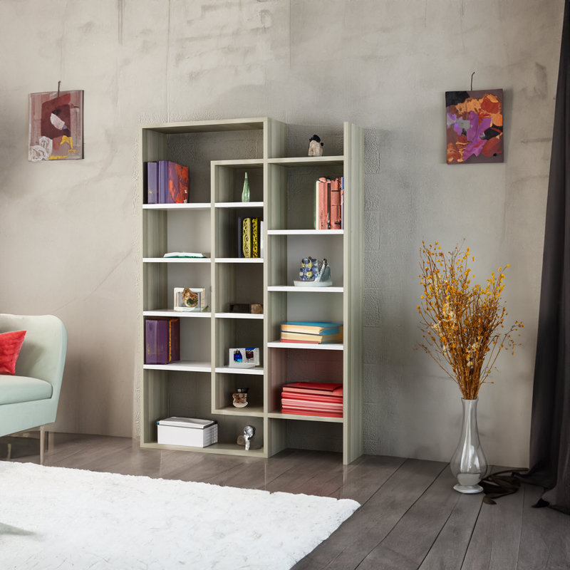 Halane Geometric Bookcase