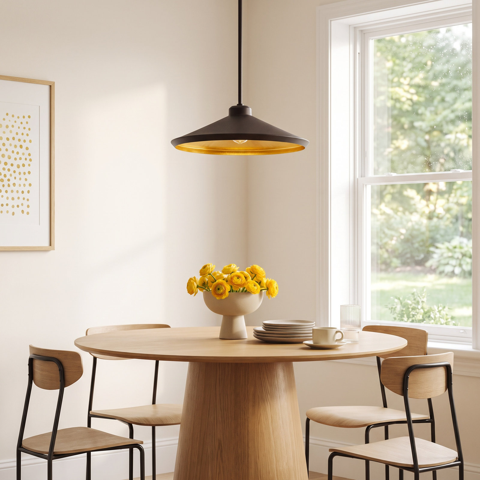 Alfa Single Light Dimmable LED Pendant