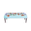 Banc d'appoint rembourré en velours Dahlia-1546196714