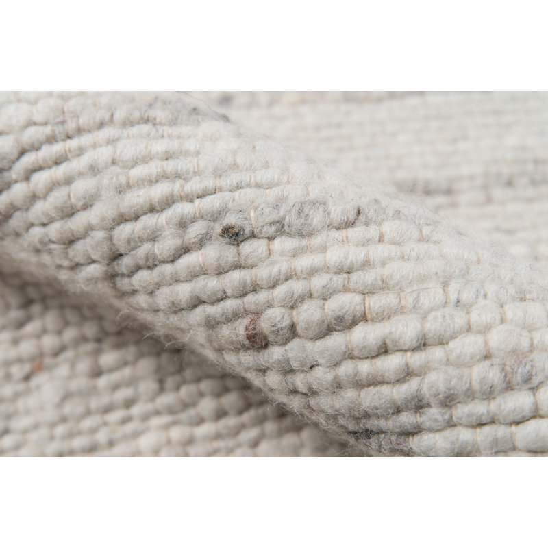 Richmond Wool Area Rug in Ivory, Rectangle 7'6" x 9'6"