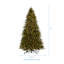 Sapin de Noël artificiel traditionnel avec base en métal Prelit-2139265243