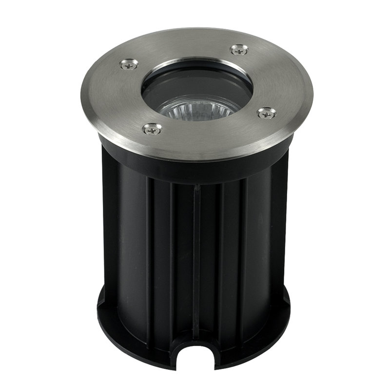 Black Aluminum Well Light