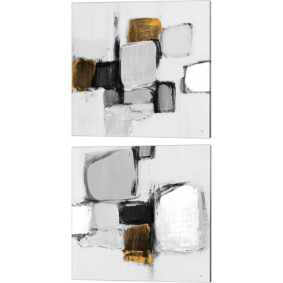 " Mid Cityside I & II " by Lanie Loreth 2 - Pieces