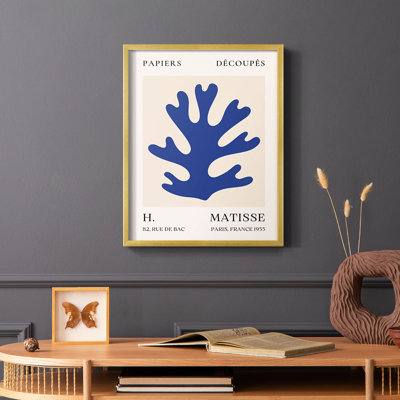 Matisse CLVII, reproduction encadrée - bois massif