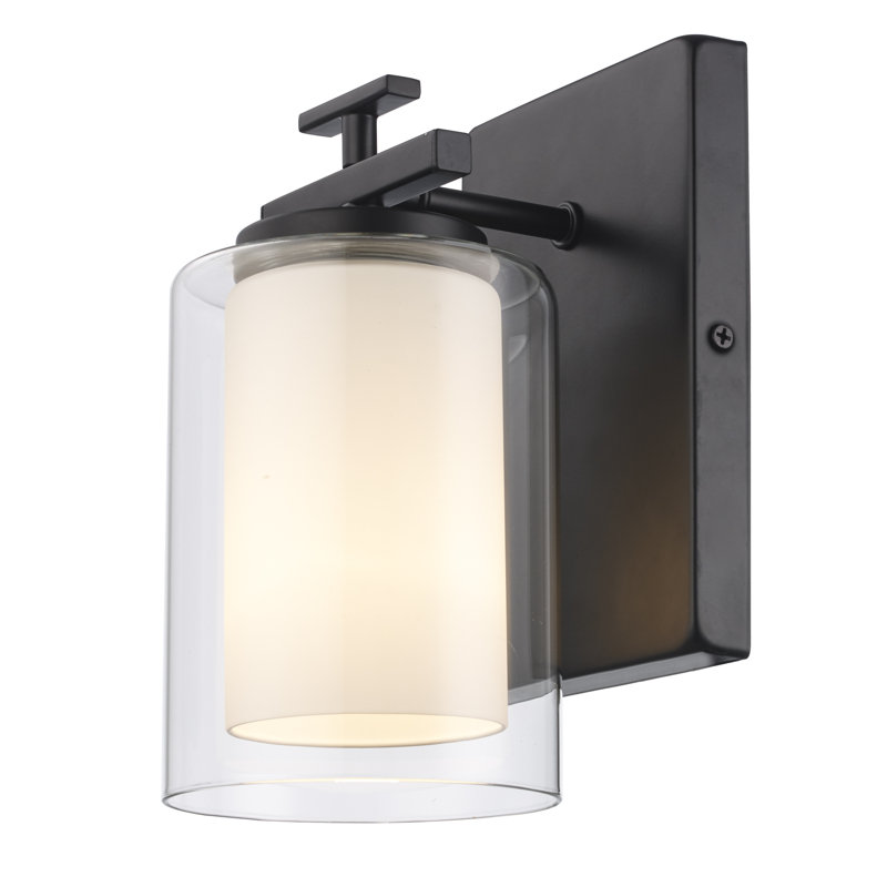 Éclairage de meuble-lavabo à intensité variable, Noir, 1