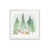 Cadre simple opaque blanc, bois massif