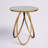 Grassingt Mirrored Glass Top End Table