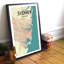 Sydney City Map - No Frame Print-2067874465