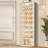 9 Tiers 9-18 Pairs Plastic Stackable Shoe Storage Cabinet For Entryway Easy Assembly-620410828