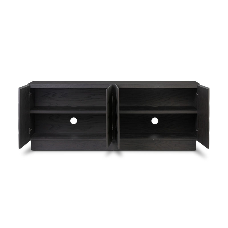 Swell Solid Wood Media Console