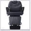 Fauteuil de coiffeur hydraulique robuste avec fonction d'inclinaison et siège plus large pour le confort et la durabilité du salon
