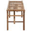 Banc de jardin en rotin / bambou Wingert-1427139399