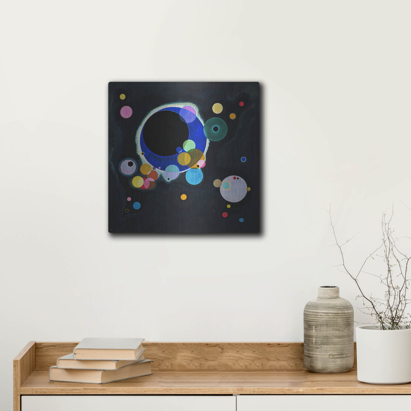 "Plusieurs cercles" par MASTERS, H 12 po x l 12 po