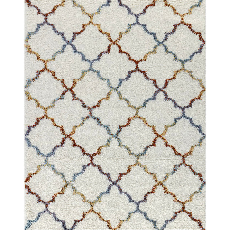 Tapis à poils longs, Rectangle 7 pi 10 po x 9 pi 10 po