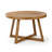 Carlesha Solid Pine Wood Round Dining Table-1999610659