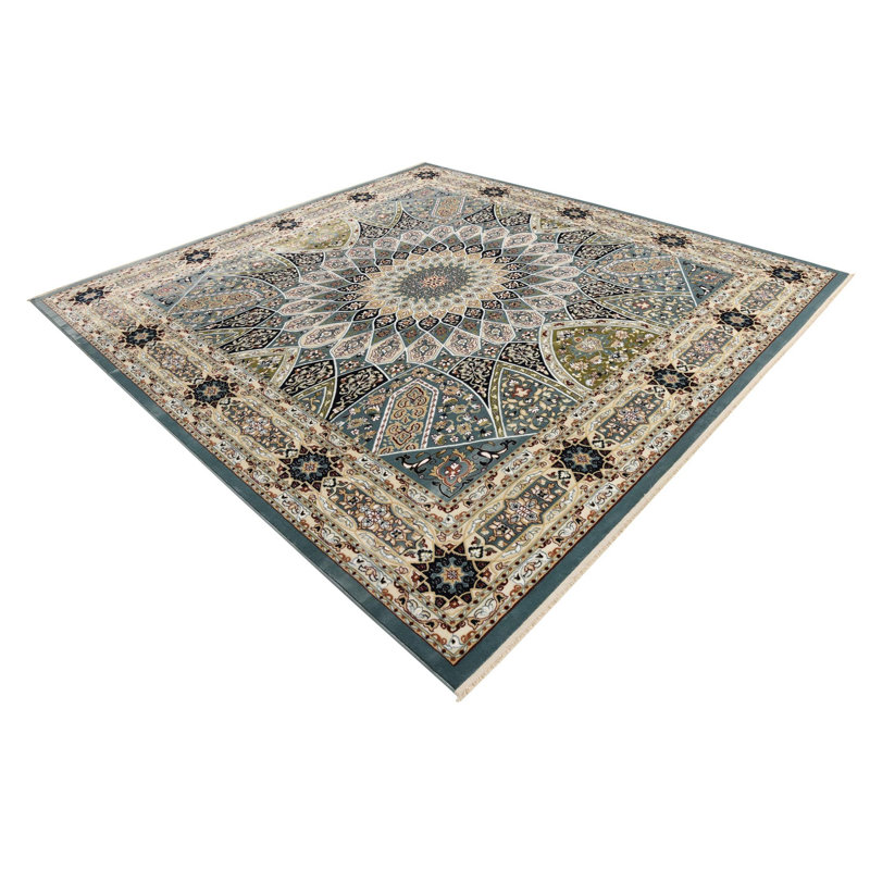 Kelayeh Oriental Indoor Rug, Square 7'10"