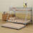 Bunk Bed With Trundle, Two-Side Ladders-1409158256