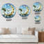 Horloge murale moderne Home Sweet Moon-73146397