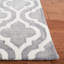 Tapis gris / ivoire en laine touffeté à la main Adelei-111188138