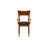 Ingrid 19.25'' H Upholstered Cherry Armchair-22354363-22557500