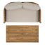 Causeuse et table Amanda-430405007