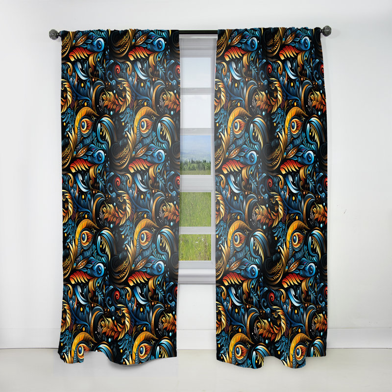 Motif bohémien tribal bohème Boho, L 52 po x L 90 po
