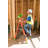 WFX Utility, 12 Ft, Fibreglass Cross Step Ladder, Type Ia, 300 Lb Load Capacity, 5D5E3D575DF44B0E9E8BE59926ADE3F6