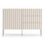 Chest of Drawers with Drawers and Fluted Fronts 113 cm Light Beige