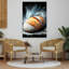 Art mural contemporain rustique pain frais-129478658