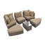 Ensemble de conversation pour patio 6 pièces-1883864094-1883864093