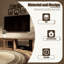 Meuble télé extensible avec coussin Mid-Century Morden
